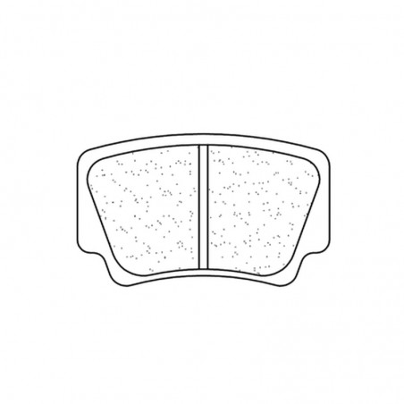 Plaquettes de frein CL BRAKES Quad métal fritté