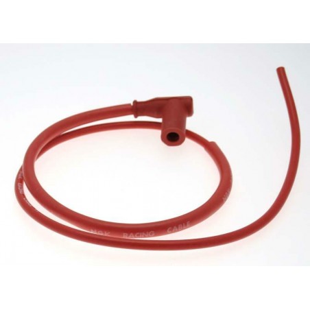 Faisceau d'allumage LY11 coudé 90° pour Bobine sans olive - cable 50cm NGK