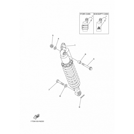 SUSPENSION ARRIERE