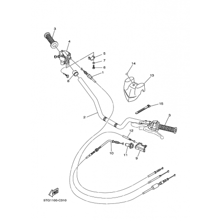 STEERING HANDLE & CABLE