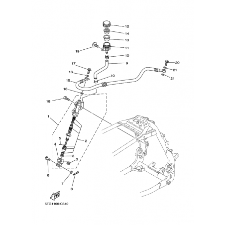 REAR MASTER CYLINDER