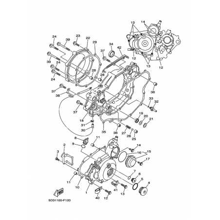CRANKCASE COVER 1
