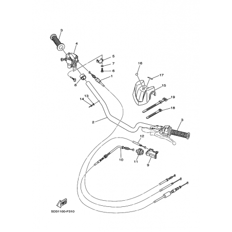 STEERING HANDLE & CABLE