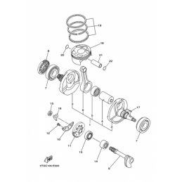 CRANKSHAFT & PISTON