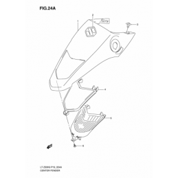 CENTER FENDER (MODEL K7/K8/K9)