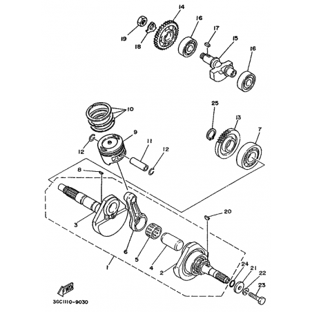 CRANKSHAFT & PISTON