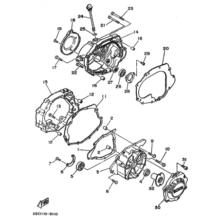 CRANKCASE COVER 1
