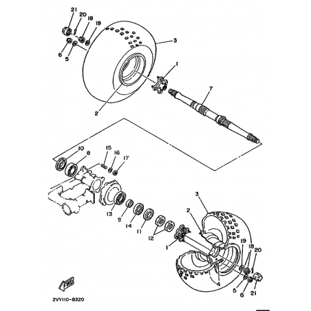 REAR WHEEL