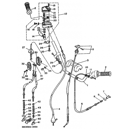 STEERING HANDLE & CABLE
