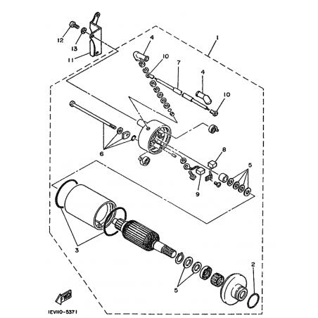 STARTING MOTOR