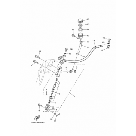 REAR MASTER CYLINDER