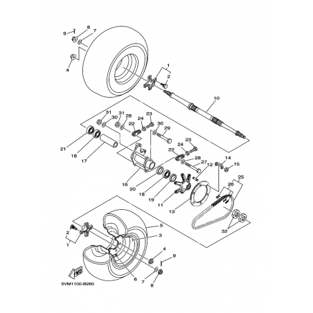 REAR WHEEL