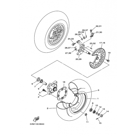 FRONT WHEEL