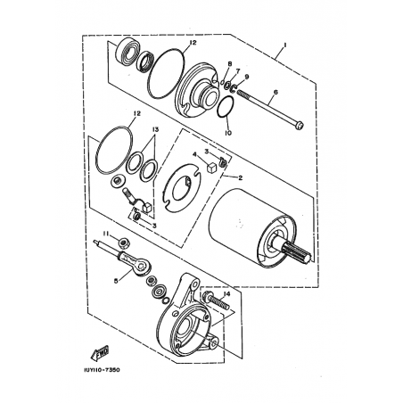 STARTING MOTOR