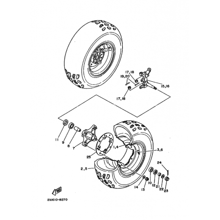 FRONT WHEEL
