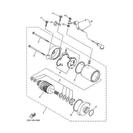 STARTING MOTOR