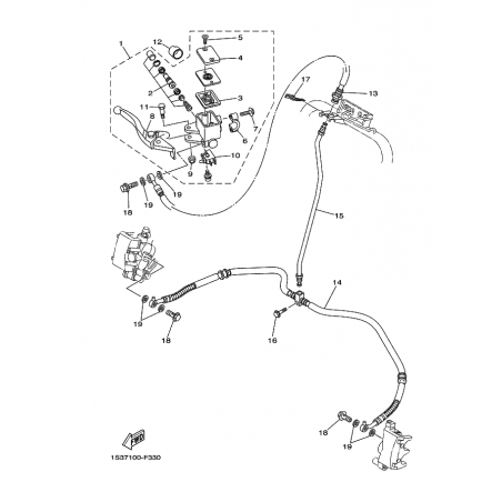 FRONT MASTER CYLINDER