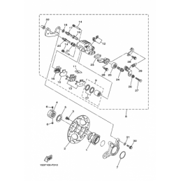 REAR BRAKE CALIPER