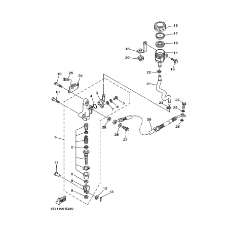 REAR MASTER CYLINDER