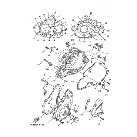 CRANKCASE COVER 1