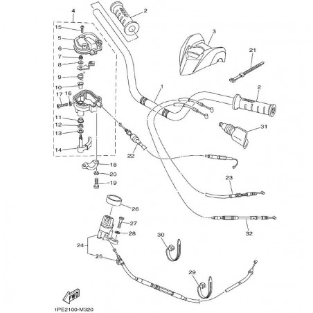 STEERING HANDLE & CABLE