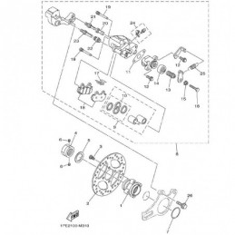 REAR BRAKE CALIPER