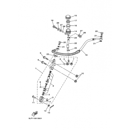 REAR MASTER CYLINDER