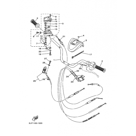 STEERING HANDLE & CABLE