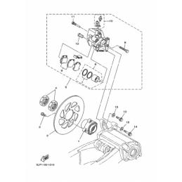 REAR BRAKE CALIPER