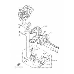 FRONT BRAKE CALIPER