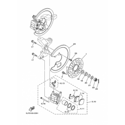 FRONT BRAKE CALIPER