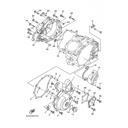 CRANKCASE COVER 1