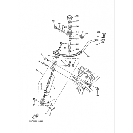 REAR MASTER CYLINDER
