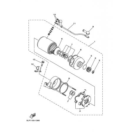 STARTING MOTOR