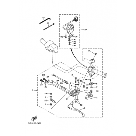 HANDLE SWITCH & LEVER