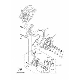 FRONT BRAKE CALIPER