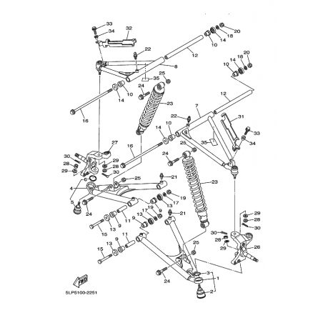 FRONT SUSPENSION & WHEEL