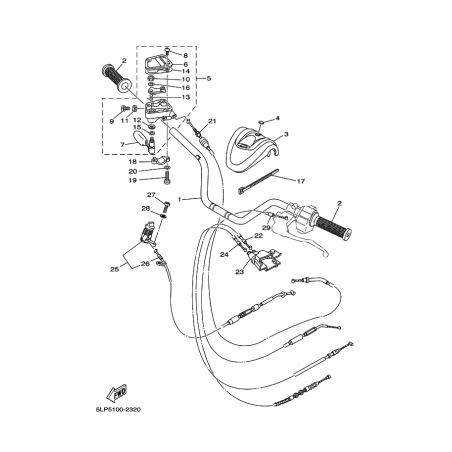 STEERING HANDLE & CABLE