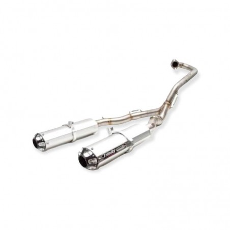 LIGNE COMPLETE TRINITY YAMAHA RAPTOR 700R 15-20 DUAL FULL SYSTEM (15-20 )