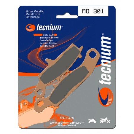 2 plaquettes de frein avant TECNIUM
