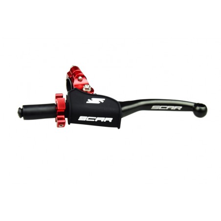Levier repliable + cocotte universel SCAR noir - molette
