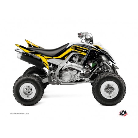 KIT DÉCO QUAD CORPORATE YAMAHA 700 RAPTOR JAUNE 60TH ANNIVERSARY