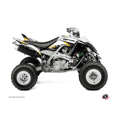 KIT DÉCO QUAD HANGTOWN YAMAHA 700 RAPTOR JAUNE 60TH ANNIVERSARY