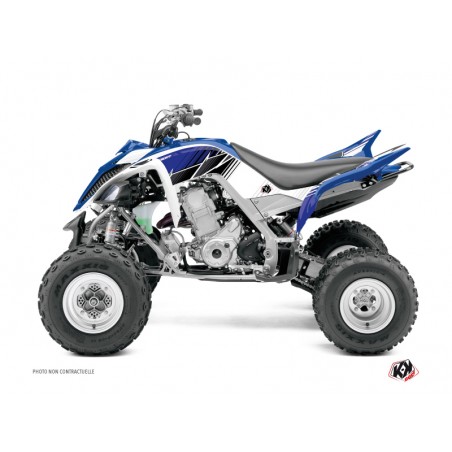 KIT DÉCO QUAD STRIPE YAMAHA 700 RAPTOR BLEU