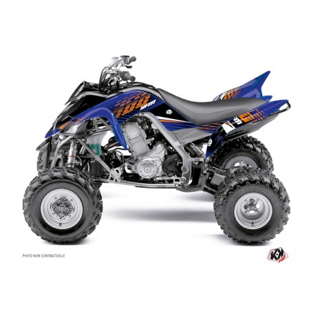 KIT DÉCO QUAD FLOW YAMAHA 700 RAPTOR ORANGE