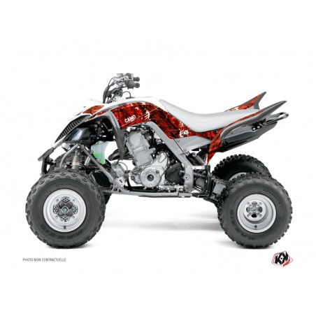 KIT DÉCO QUAD CAMO YAMAHA 700 RAPTOR ROUGE