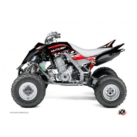 KIT DÉCO QUAD ERASER YAMAHA 700 RAPTOR ROUGE BLANC