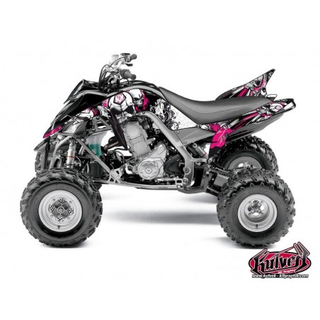 KIT DÉCO QUAD TRASH YAMAHA 700 RAPTOR NOIR ROSE