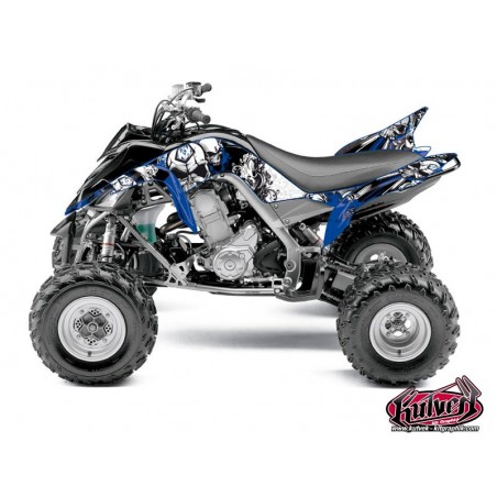 KIT DÉCO QUAD TRASH YAMAHA 700 RAPTOR NOIR BLEU