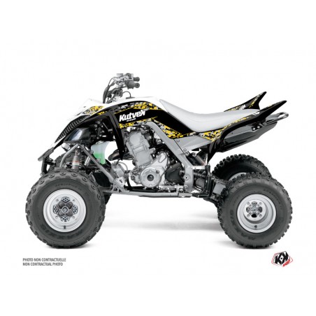 KIT DÉCO QUAD PREDATOR YAMAHA 700 RAPTOR JAUNE 60TH ANNIVERSARY
